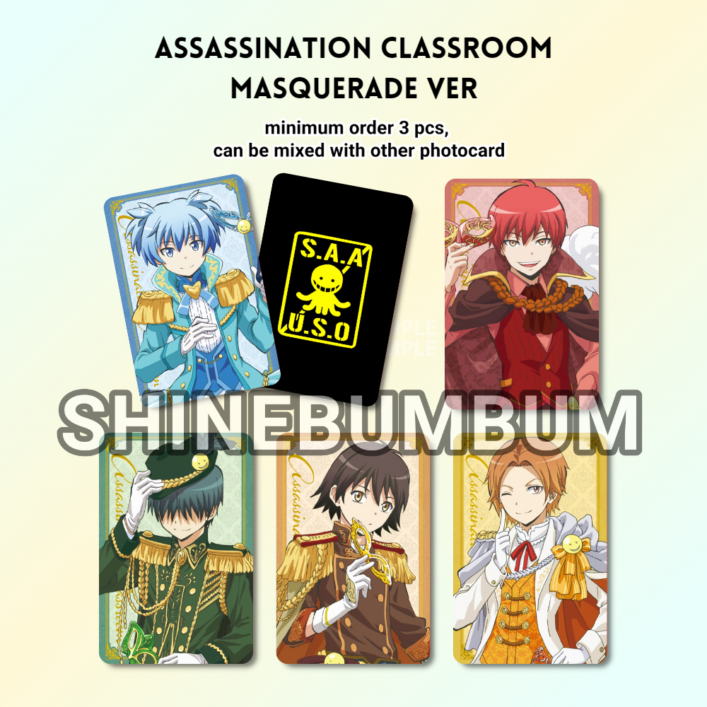 Jual Photocard anime Assassination Classroom / Ansatsu Kyoushitsu (2 ...