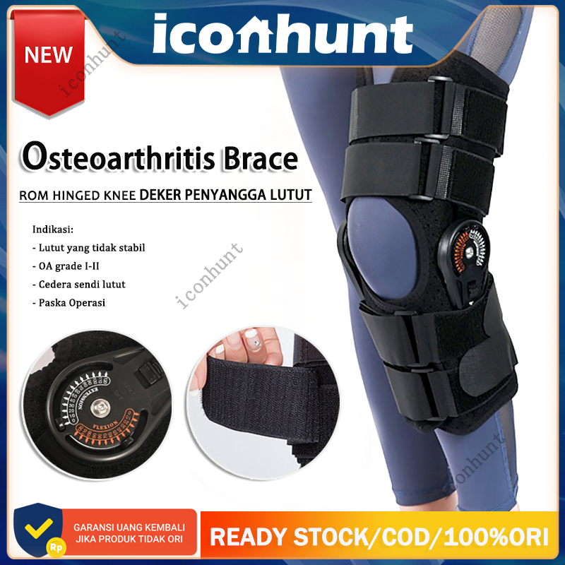 Jual Deker Pelindung Lutut Kiri / Kanan Untuk Arthritis / Ligamen