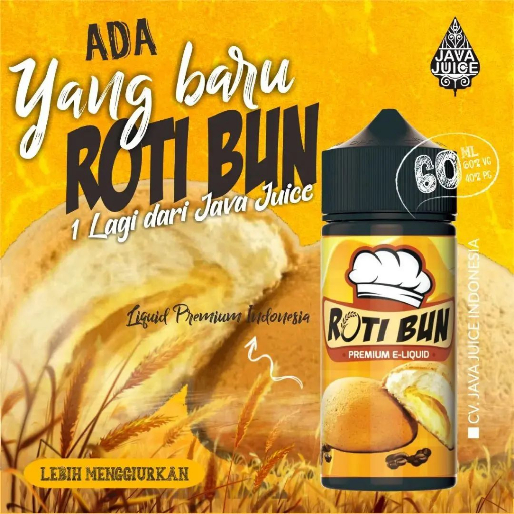 Jual Java Juice Roti bun Liquid Freebase Original Shopee Indonesia