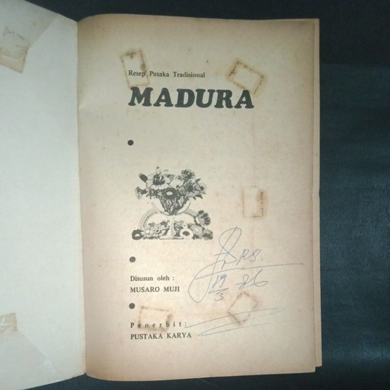 Jual Resep Pusaka Tradisional Madura - Musaro Muji | Shopee Indonesia