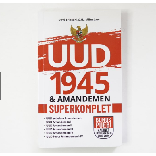 Jual Buku UUD 1945 & AMANDEMEN SUPERKOMPLET - UUD Indonesia | Shopee ...