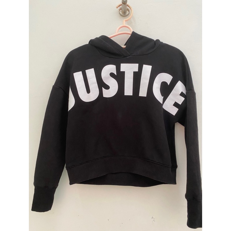 Justice crop top hoodie best sale