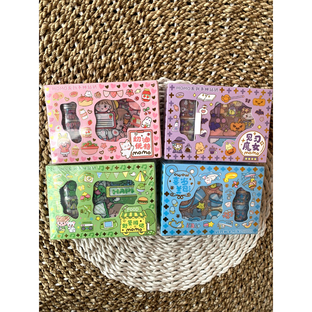 Jual STICKER MOMO ROLL DIY AESTETIC 1 PACK | Shopee Indonesia