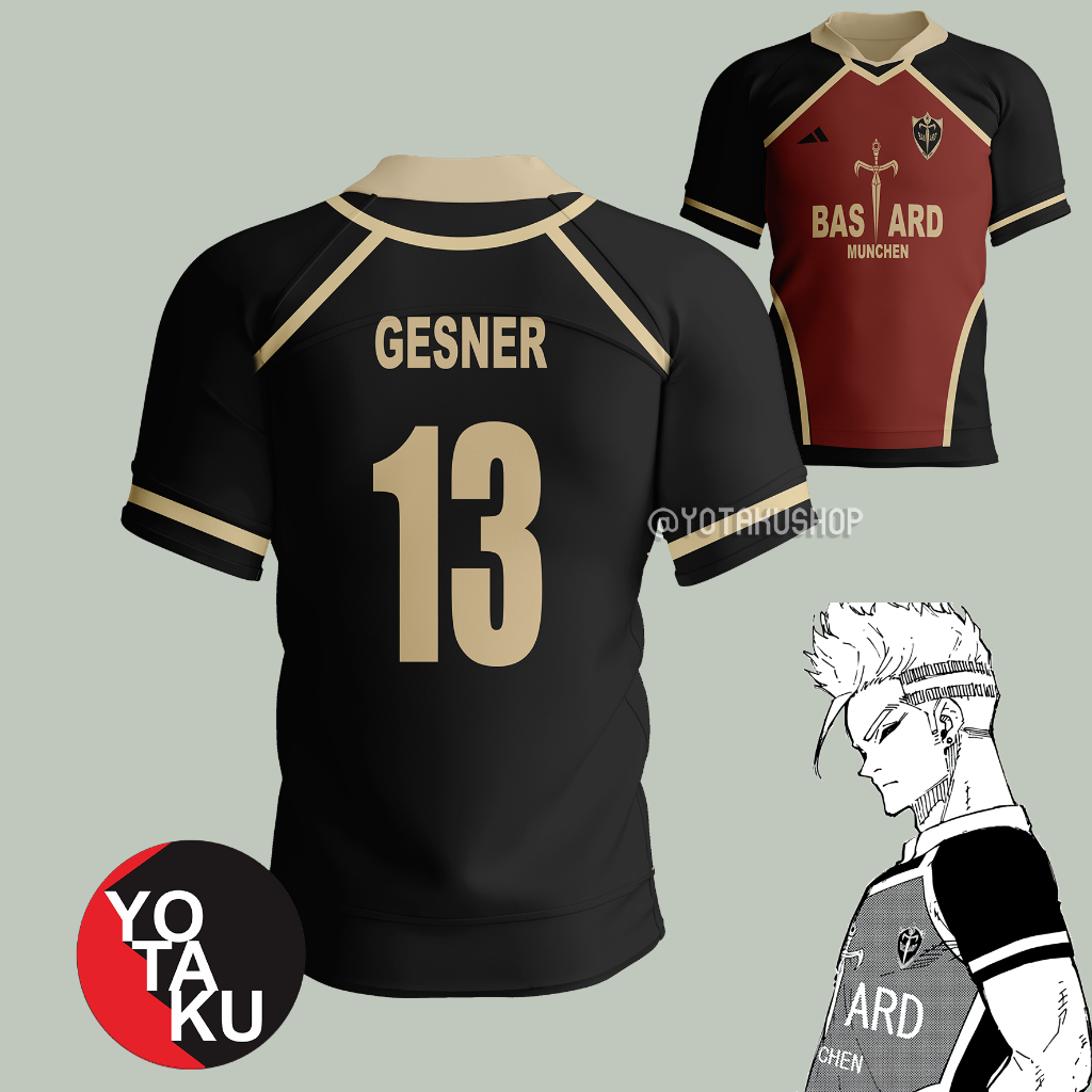 Jual Jersey Anime Cosplay Blue Lock Kaiser Bastard Munchen Isagi Yoichi