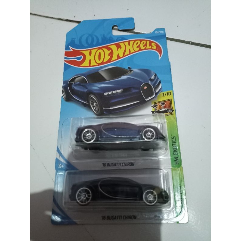 Jual Hotwheels 16 Bugatti Chiron Biru | Shopee Indonesia