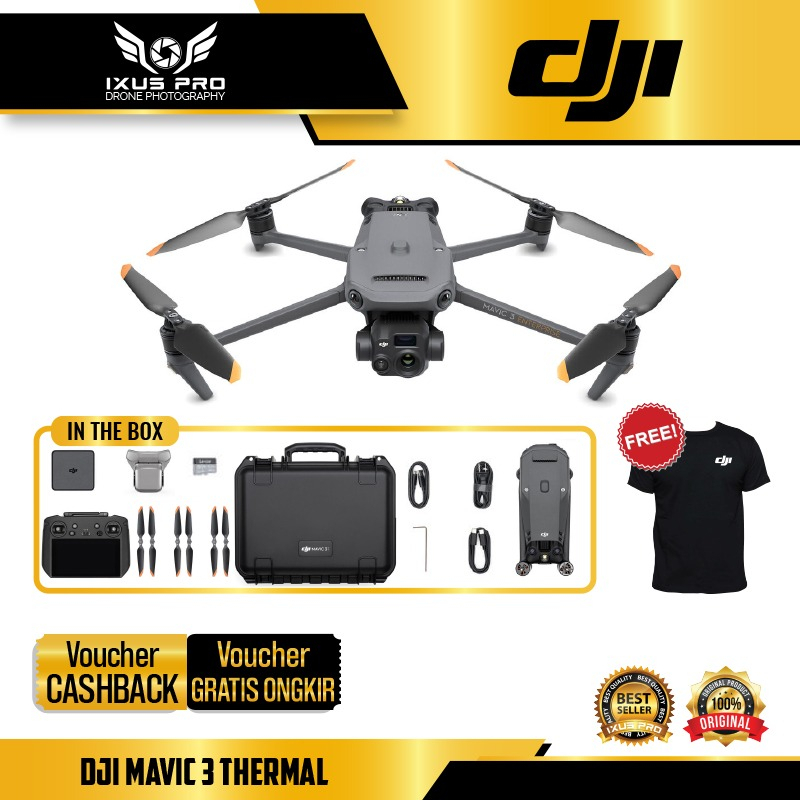 Jual DJI Mavic 3 Thermal Drone | Shopee Indonesia