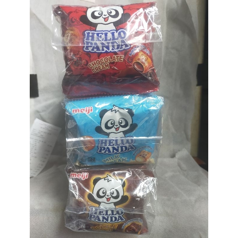 Jual Hello Panda Meiji 1 Renceng Isi 10 pcs @10gr dengan varian rasa ...
