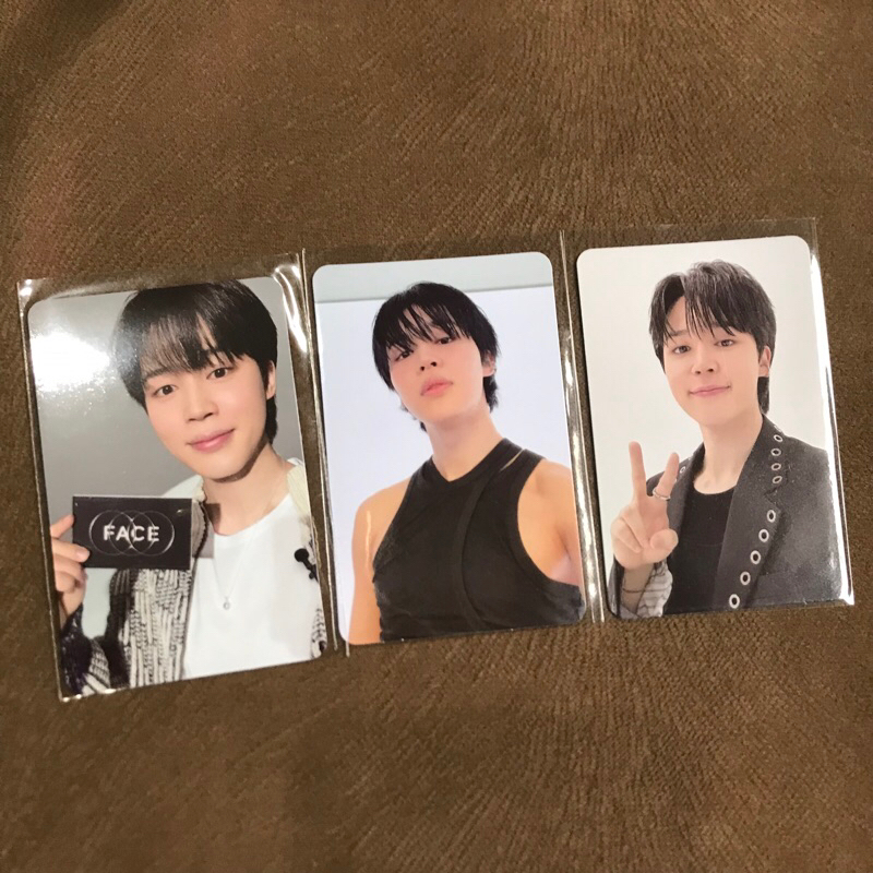 Jual BTS Official Photocard Jimin Face Album Lucky Draw M2U Shopee
