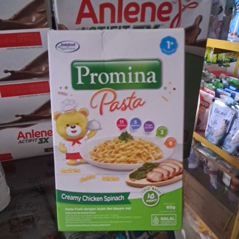 Jual Promina Pasta creamy chiken spinach 60gr | Shopee Indonesia