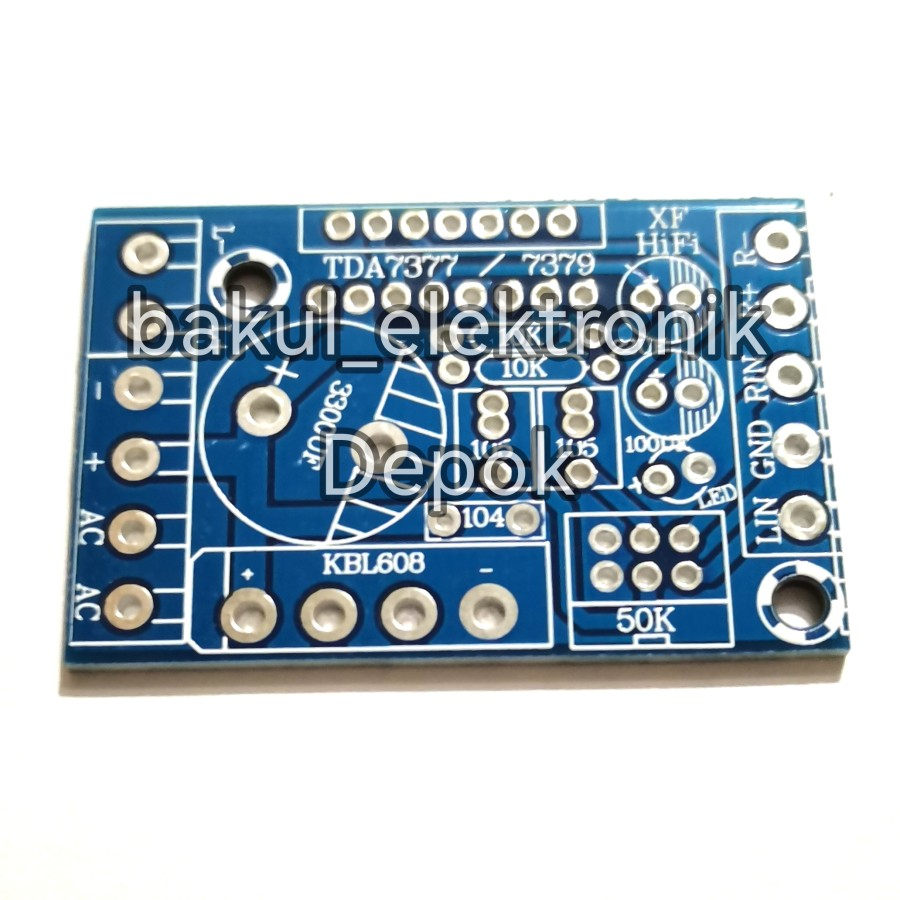 Jual PCB power amplifier tda7379 tda7377 stereo | Shopee Indonesia