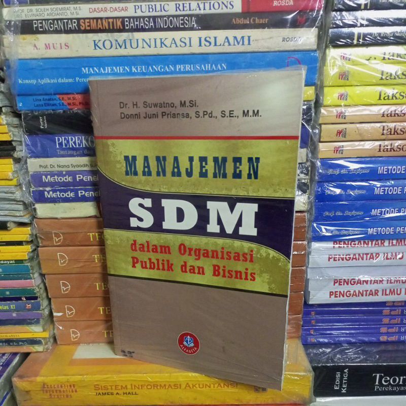 Jual Manajemen Sdm Dalam Organisasi Publik Dan Bisnis Original Shopee