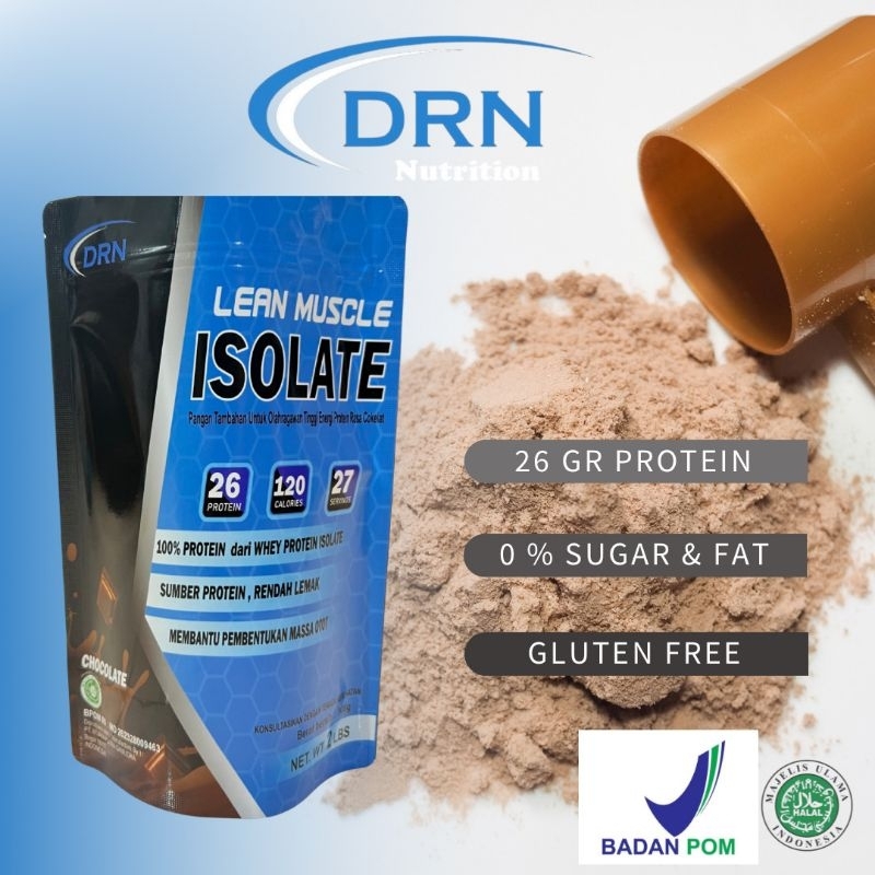 Jual Dr Nutrition DRN LEAN MUSCLE ISOLATE 2 LBS WHEY PROTEIN ISOLATE ...