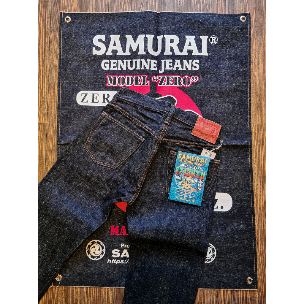 Jean Samurai Jeans S5000AI-OGSP 17oz Natural Indigo - Taille 30, édition Limitée Très Rare, Neuf Avec étiquettes