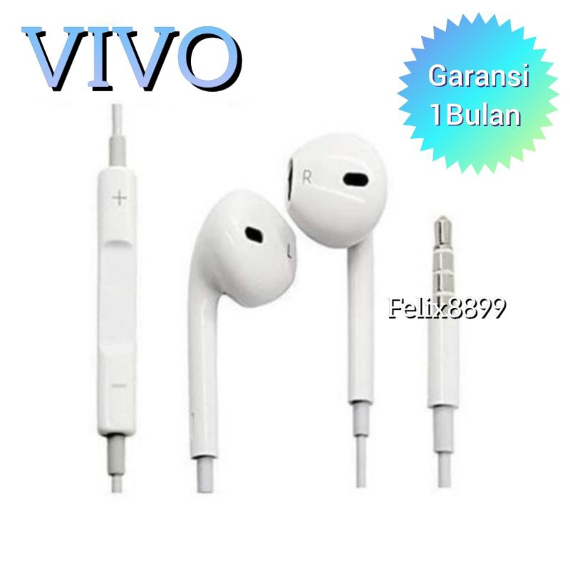 Harga earphone vivo discount original