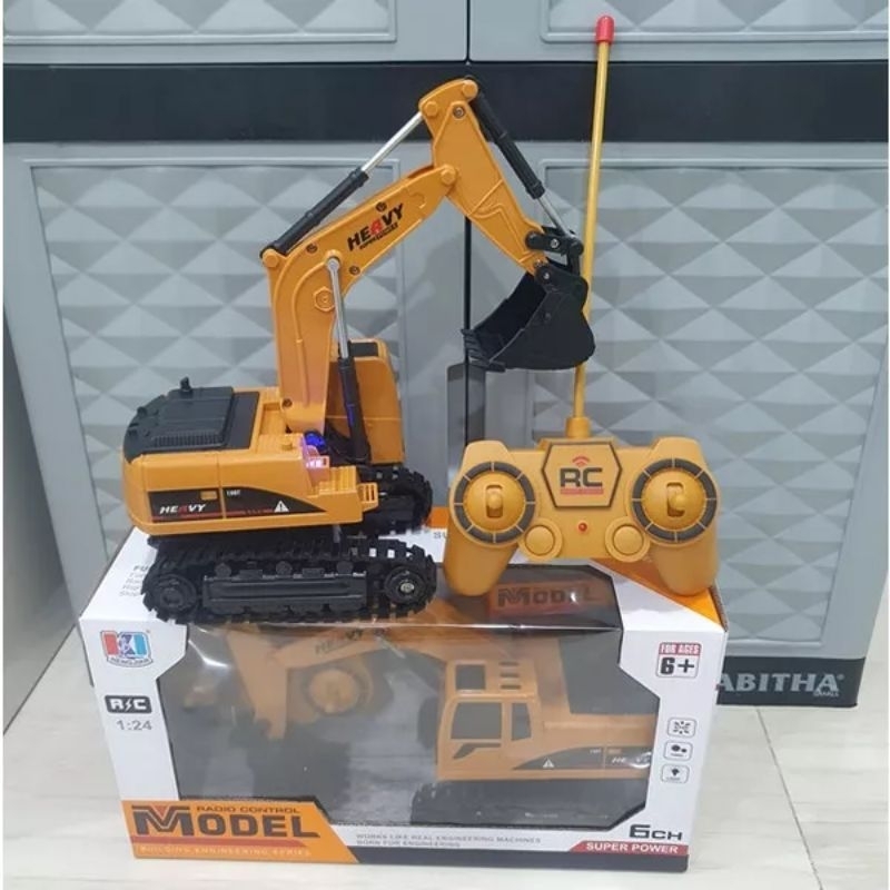 Jual Mobil Remote Control Truk Beko Excavator Shopee Indonesia