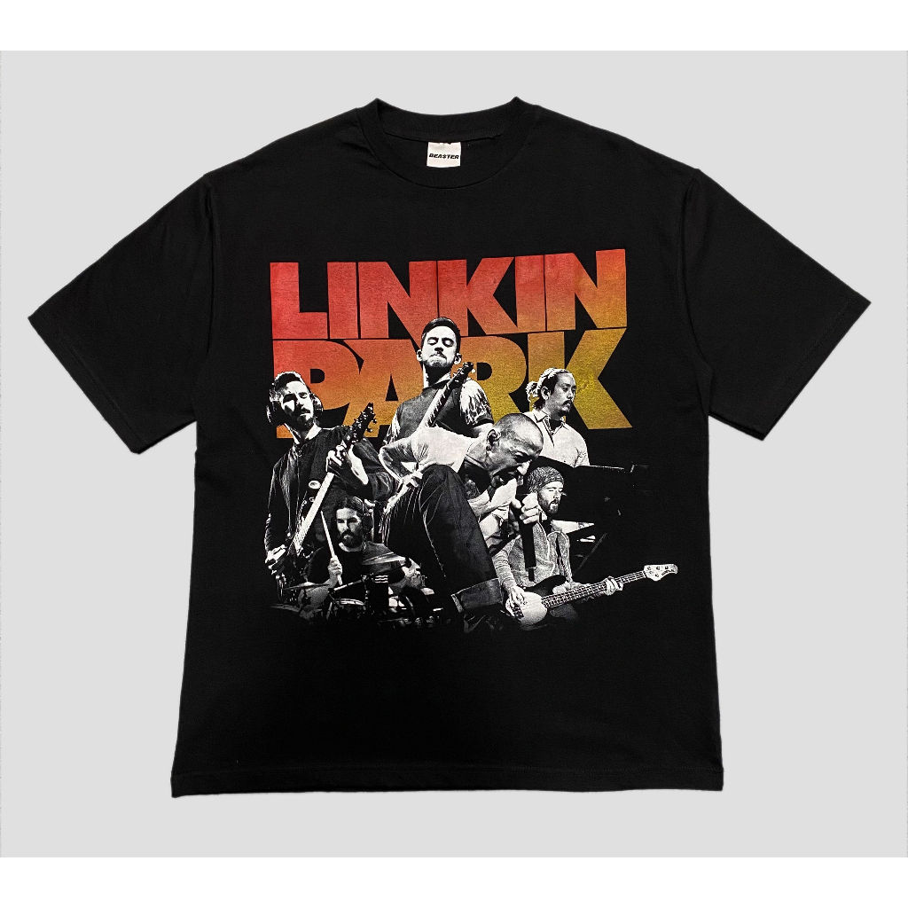Linkin Park T-Shirt Herren - Offizieller Band Merch Schwarz