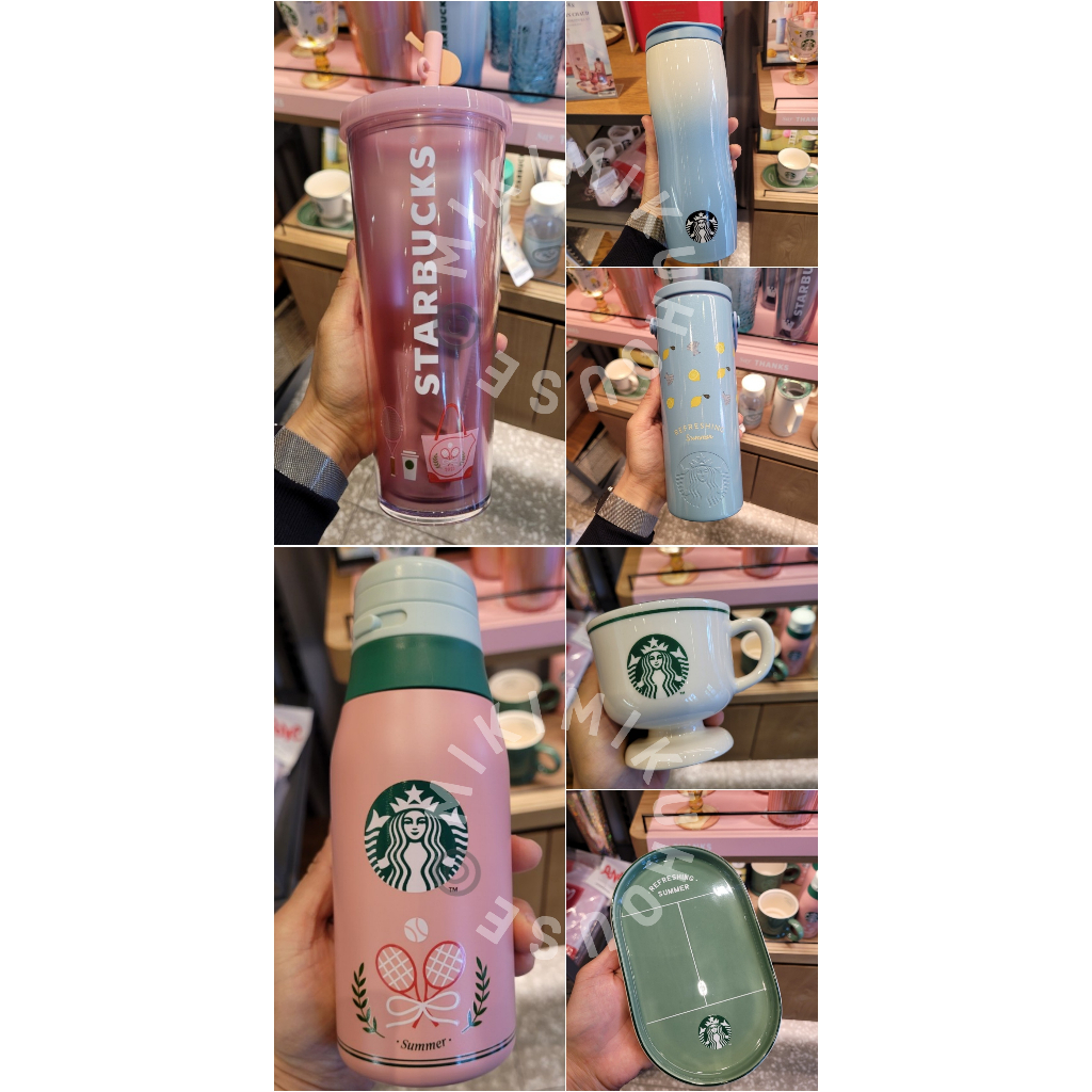 Jual STARBUCKS KOREA SUMMER MD OFFICIAL KOREAN CORKCICLE TUMBLER BLOSSOM COLLECTION CHERRY