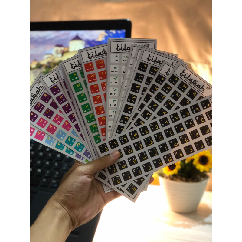 Jual STIKER KEYBOARD ARAB UNTUK LAPTOP / PC | Shopee Indonesia