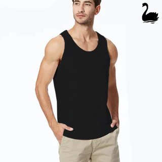 SWAN SHOGUNAVO Kaos Singlet Pria Swan Brand - Type Premium Hitam