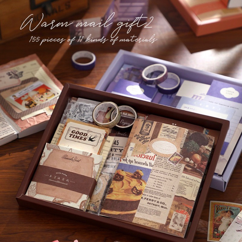Jual Journal Kit Set Scrapbook Hampers | Shopee Indonesia