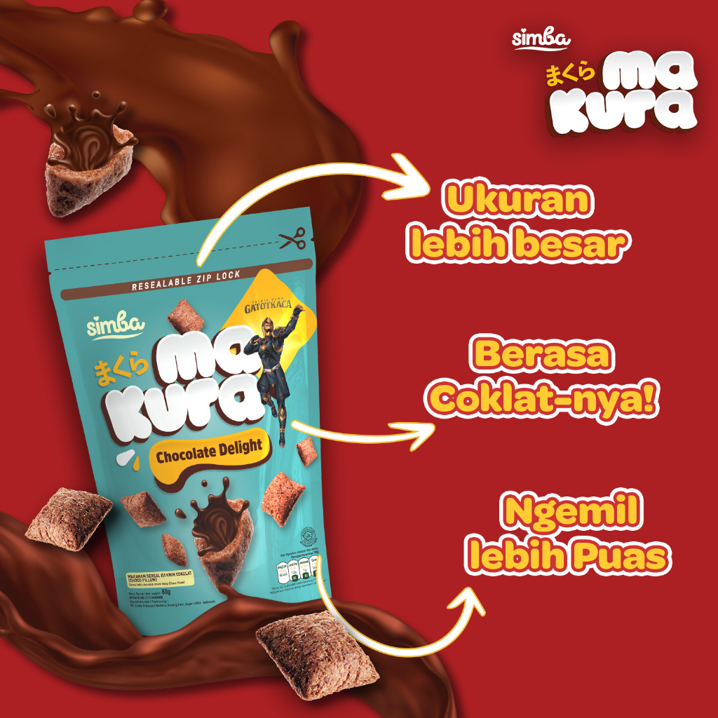 Jual Simba Makura Coklat 3 Pcs x 80g | Shopee Indonesia