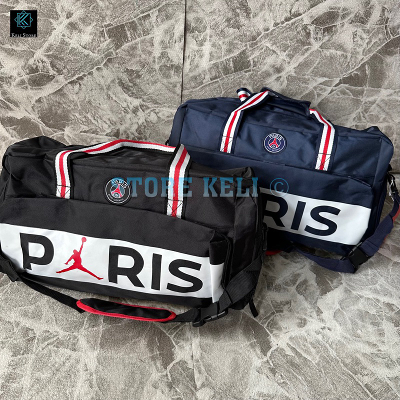 Jual Tas Jordan Paris PSG Gym Bag Duffle Bag Tas Slempang Olahraga Tas