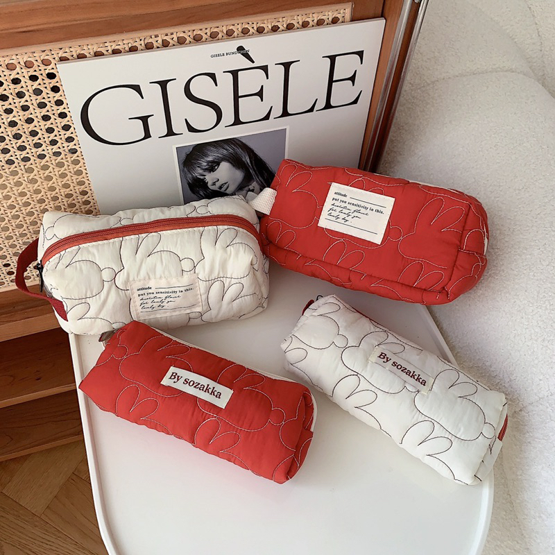 Jual Korean rabbit pouch lucu serbaguna multifungsi tas kosmetik tempat ...