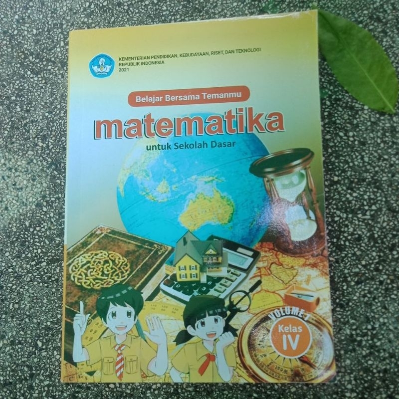 Jual Buku matematika SD kelas 4 volume 1 kurikulum merdeka | Shopee ...