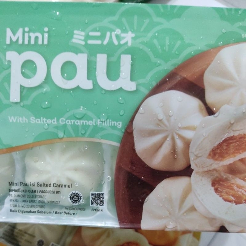 Jual Edo Mini Pau Roti Mantou Salted Caramel Cokelat Cokelat