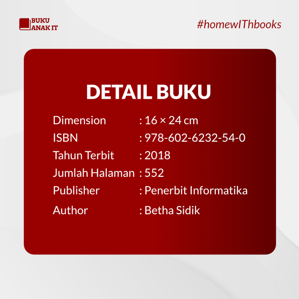 Jual BUKU FRAMEWORK CODEIGNITER 3 MEMBANGUN PEMROGRAMAN BERBASIS WEB ...