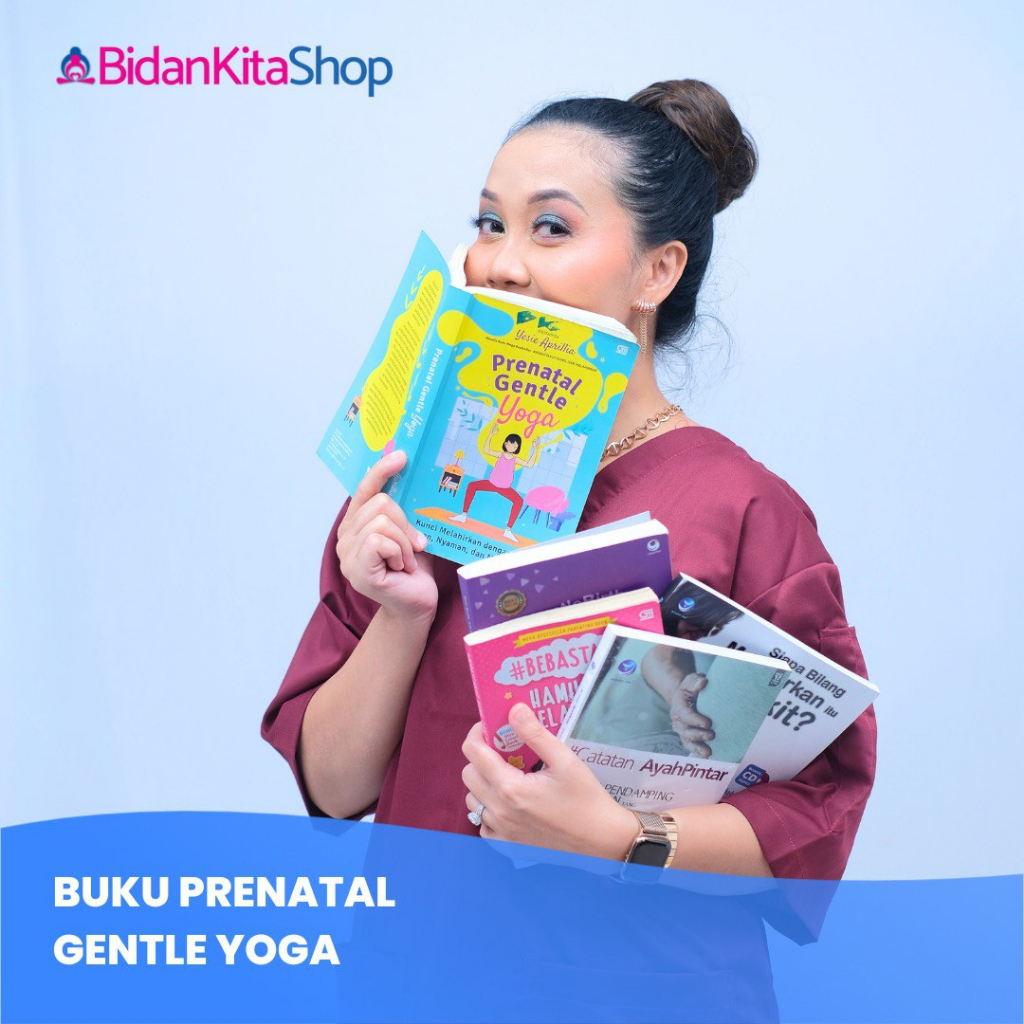 Jual Buku Prenatal Gentle Yoga Buku Karya Bidan Yesie Aprillia Buku Kehamilan Yoga Hamil 9726