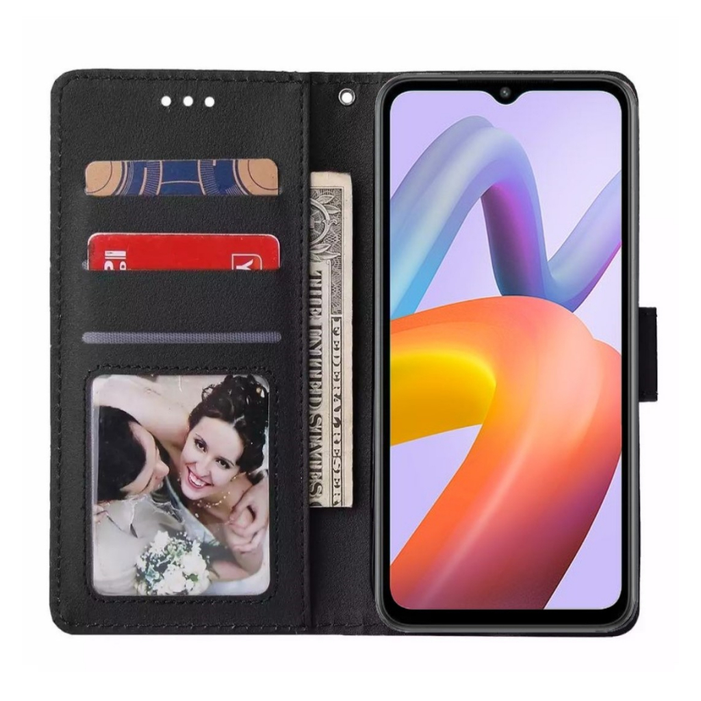 Custodia per Xiaomi Redmi A2, Pelle Portafoglio Stand Cover