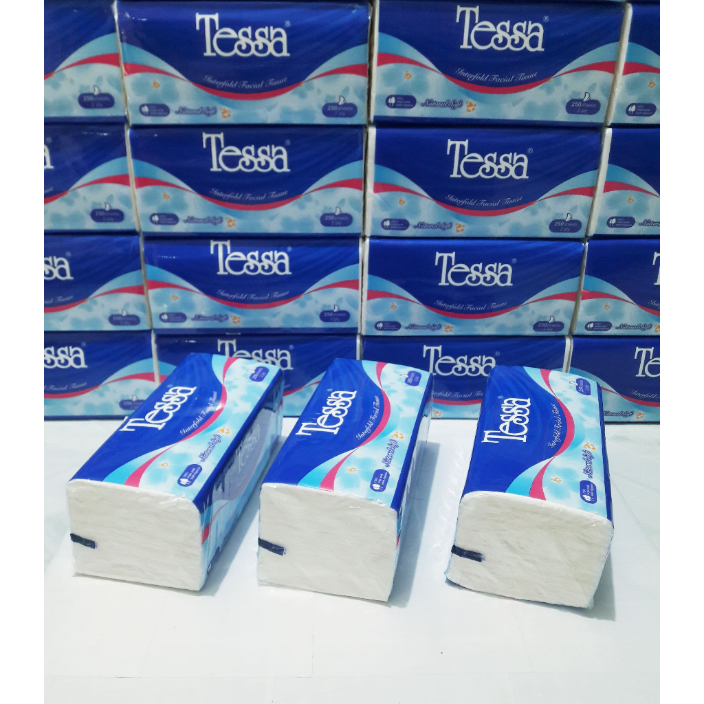 Jual Tissue Tessa 250 Sheets 2 Ply | Shopee Indonesia