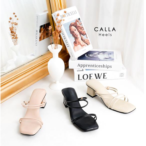 Jual Damelia Calla Heels Wanita Shopee Indonesia