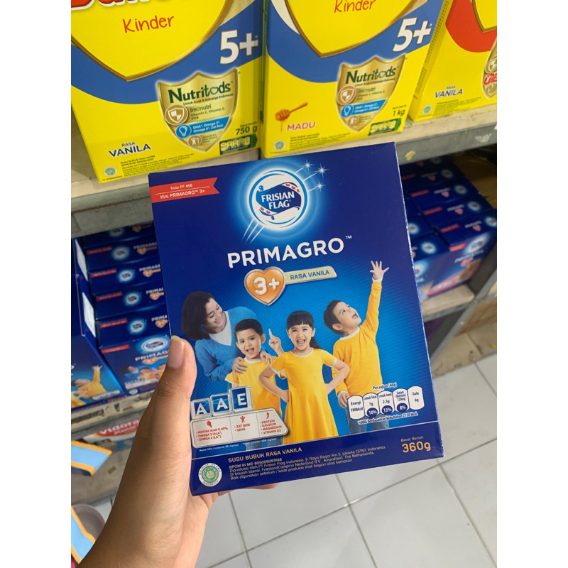 Jual FRISIAN FLAG Primagro 3+ Vanilla Kemasan 360g | Shopee Indonesia