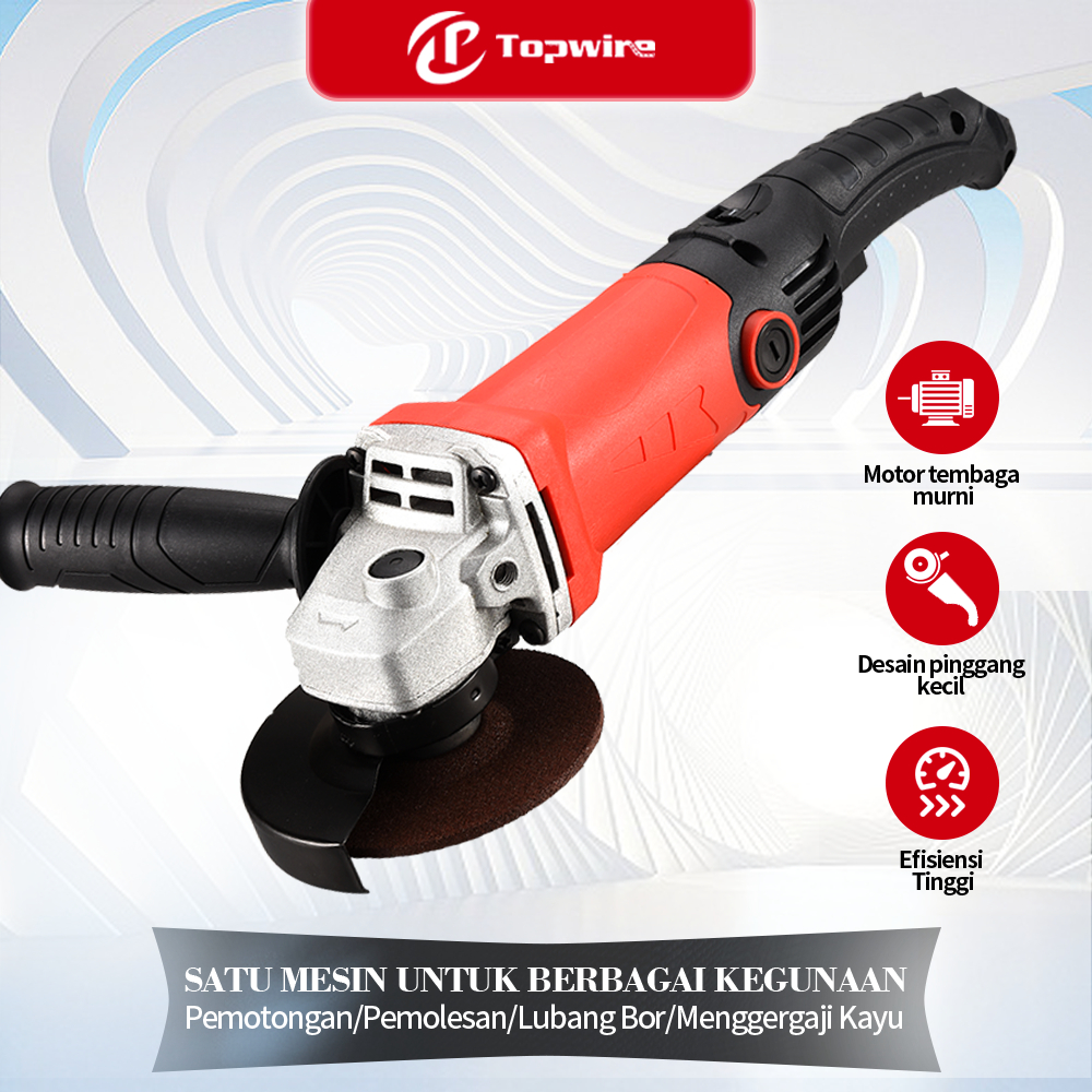 Jual TOPWIRE Desain pinggang kecil 850W daya tinggi penggiling sudut ...