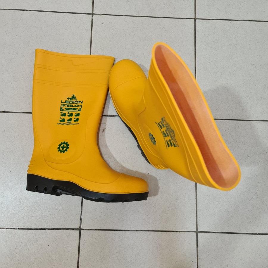 Jual Sepatu Safety Boots Legion Ujung Besi / Safety Shoes Boots Legion