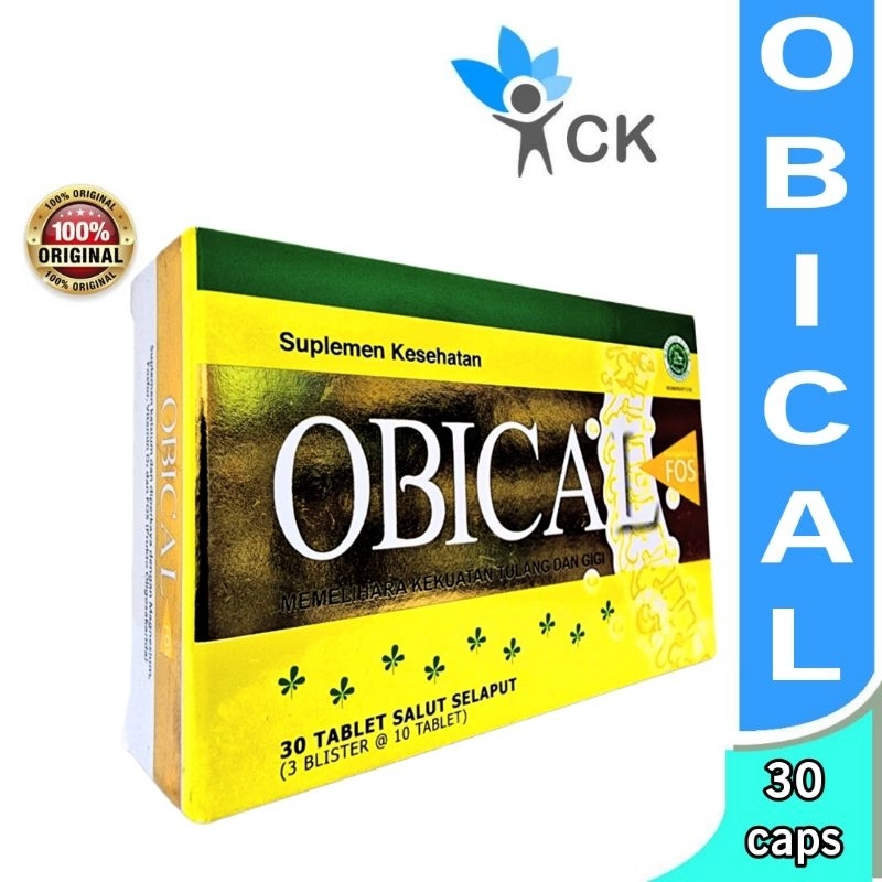Jual OBICAL BOX ISI 30 - suplemen kesehatan | Shopee Indonesia