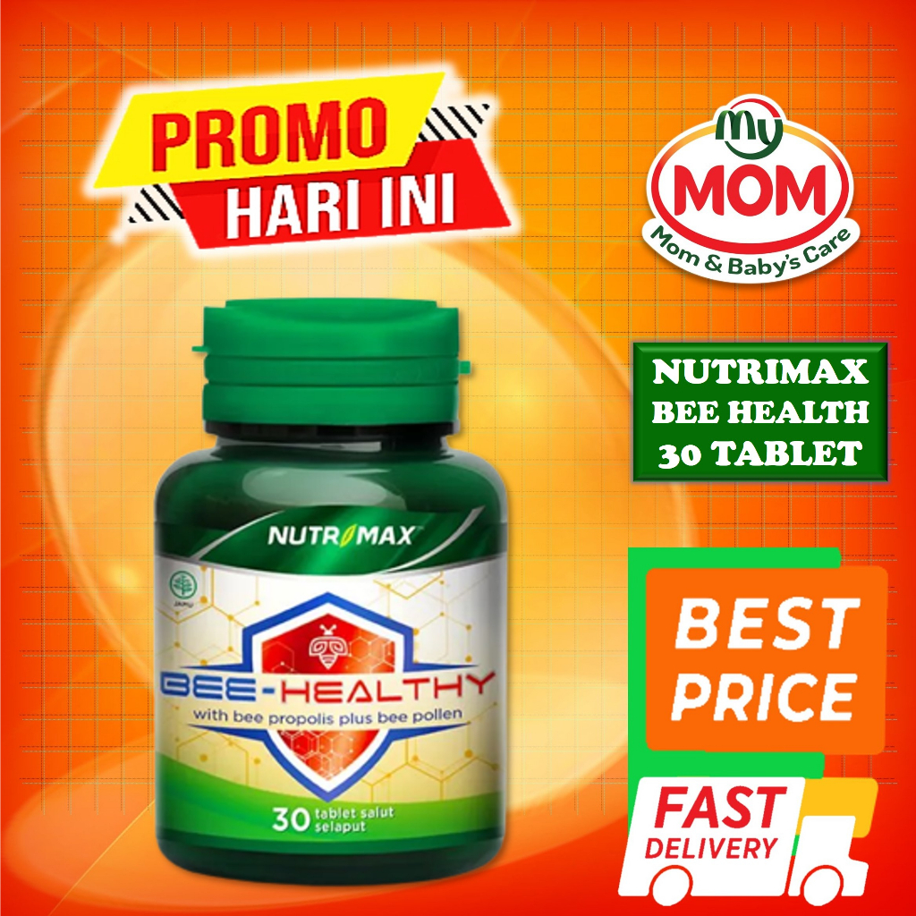 Jual [BPOM] Nutrimax Bee Healty Isi 30 Tablet / Nutrimax Bee Propolis ...