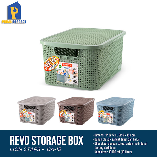 Jual Keranjang Serbaguna 10 Liter Lion Star CA 13 Revo Storage | Shopee ...