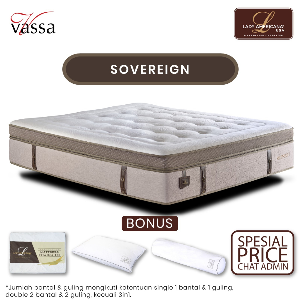 Jual Lady Americana Sovereign ( Mattress Only ) Shopee Indonesia