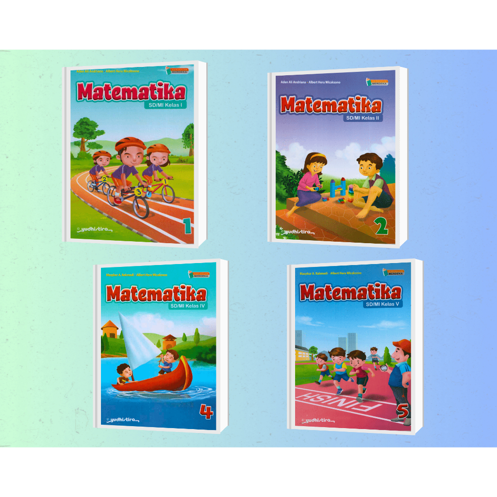 Jual Buku Paket Matematika Kelas 1 2 3 4 5 6 Kurikulum Merdeka ...
