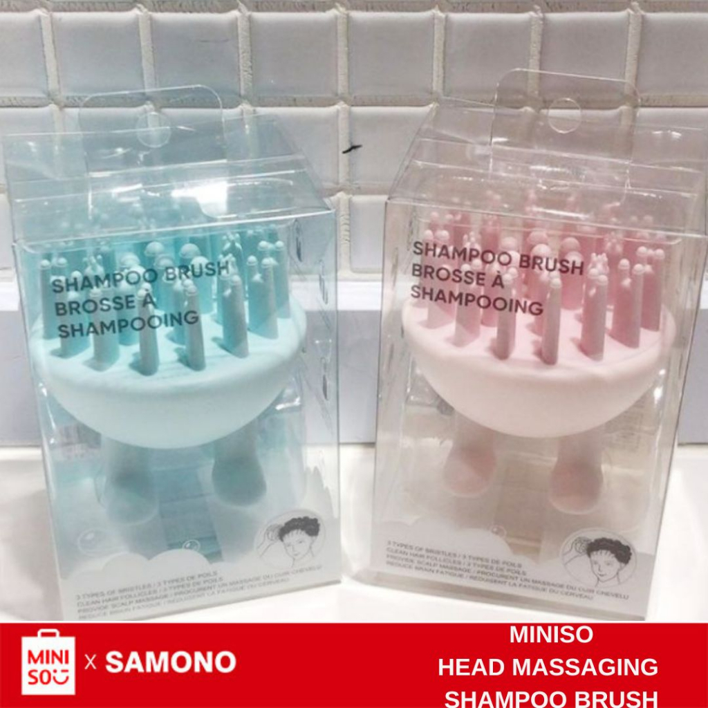 Jual MINISO Head Massaging Shampoo Brush Shopee Indonesia