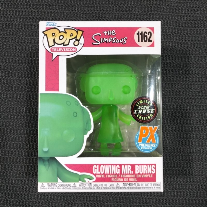 Figurine Pop The Simpsons 1162 Glowing Mr Burns