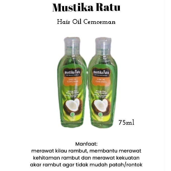 Jual Mustika Ratu Hair oil cem ceman | Shopee Indonesia