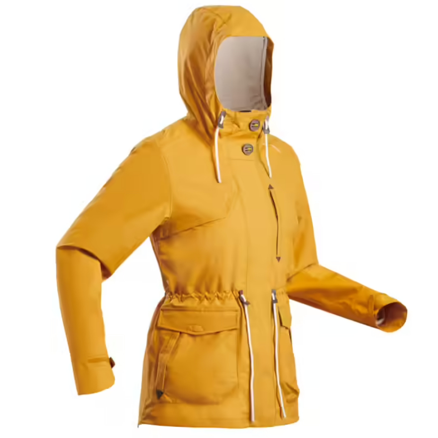 Jual QUECHUA NH550 Jaket Hiking Wanita Tahan Air Lembut Dengan 7 Saku Shopee Indonesia