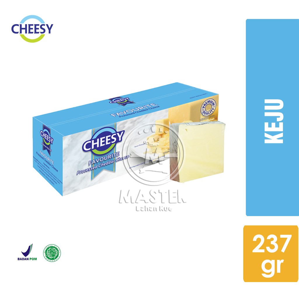 Jual Cheesy Favorite BIRU Cheddar Cheese / Keju Potongan [237 gr ...