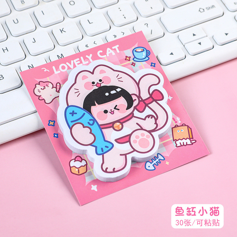 Jual Sticky Note / Memo Stick / Notes Kertas Tempel Cute Lucu Imut Cat ...