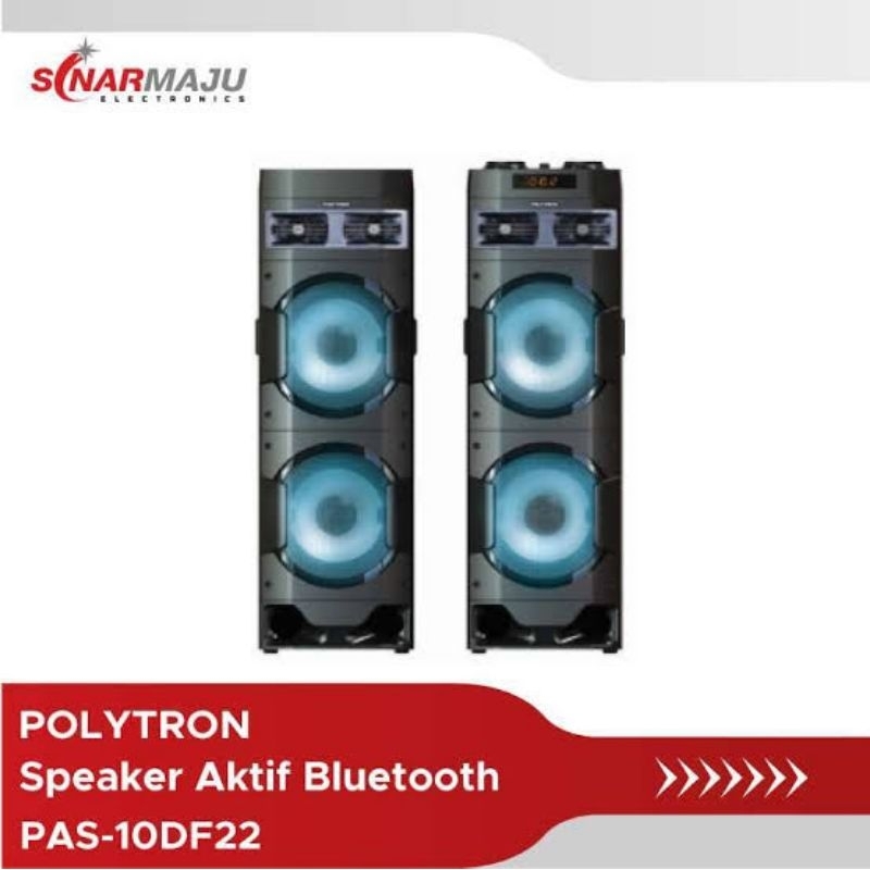 Jual SPEAKER POLYTRON ACTIVE SPIKER AKTIP AKTIF PAS 10DF22 PAS10DF22 ...