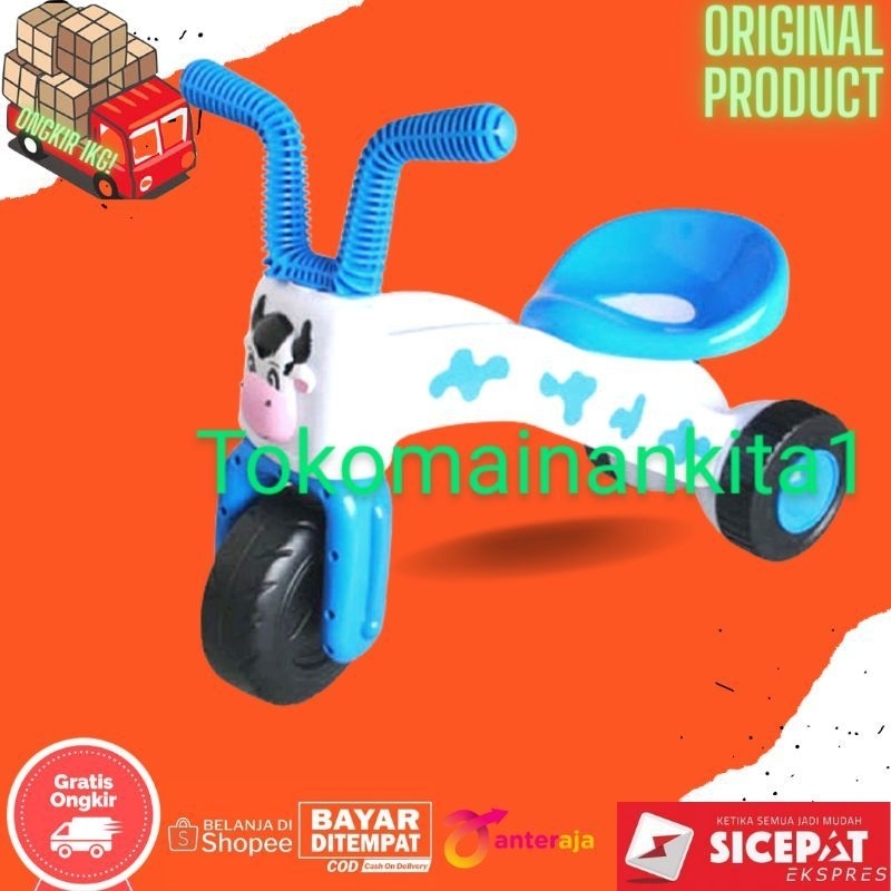 Jual SEPEDA ANAK RODA 3/SEPEDA SAPI MUSIK ODONG-ODONG | Shopee Indonesia